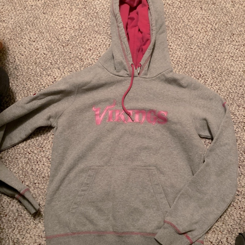 Vikings breast cancer awareness sweater
